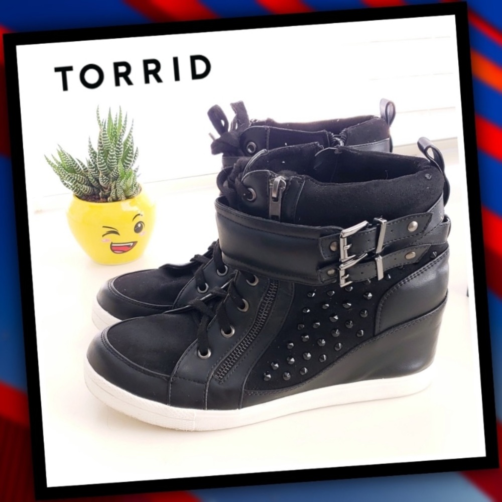 TORRID Hidden Wedge Wide Width Hi Tops